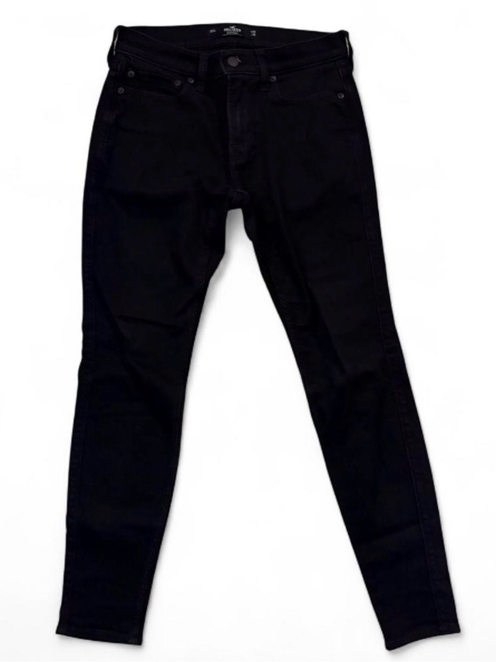 Hollister Men's Skinny Jeans in Black